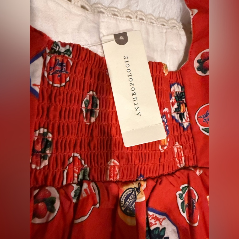 NWT Maeve x Anthropologie Sleeveless Layered Babydoll Romper | M - Picture 12 of 13